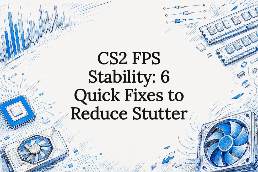 CS2 FPS Stability: 6 Quick Fixes to Reduce Stutter